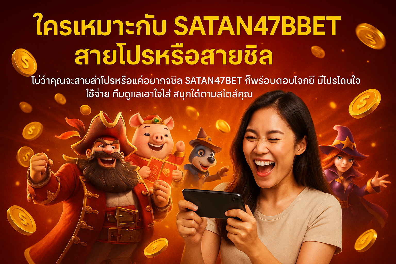 ใครเหมาะกับ SATAN47 สายโปรหรือสายชิล