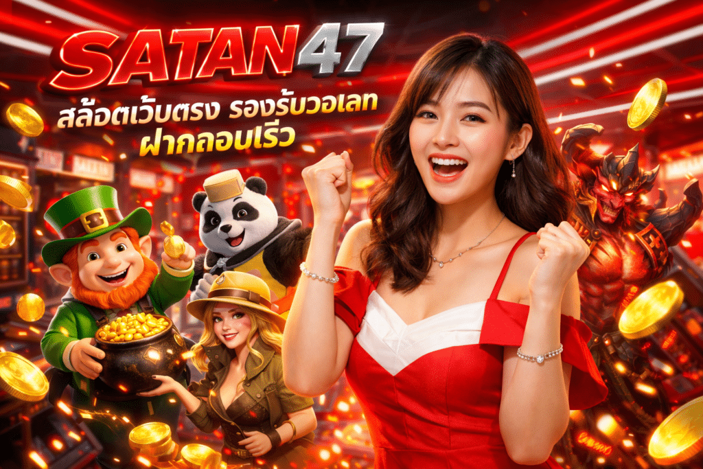SATAN47 สล็อตเว็บตรง รองรับวอเลท ฝากถอนเร็ว